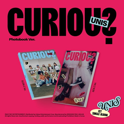 UNIS 1ST SINGLE - CURIOUS (PHOTOBOOK VERSION)