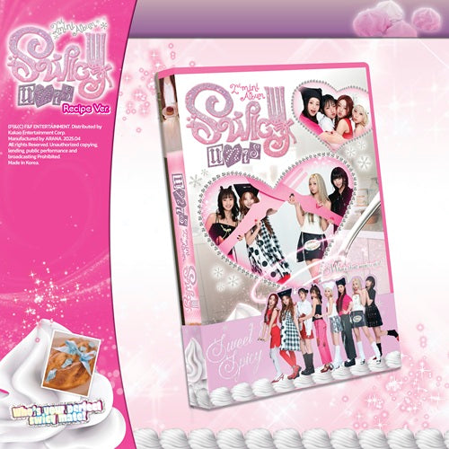 UNIS 2ND MINI ALBUM - SWICY (RECIPE VER.)