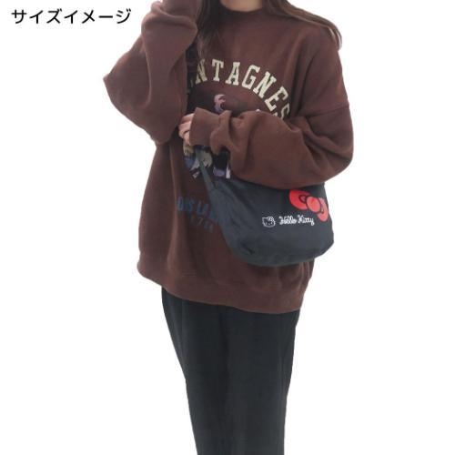 SANRIO© Hello Kitty Black Foldable Crossbag (Japan Edition)