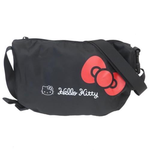 SANRIO© Hello Kitty Black Foldable Crossbag (Japan Edition)