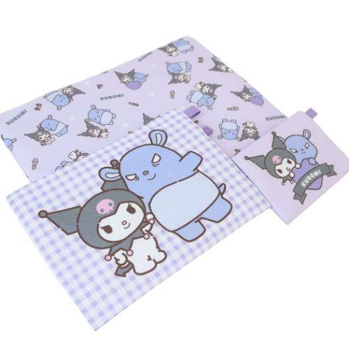 SANRIO© Checker Pouch Set 3in1 (Japan Edition)