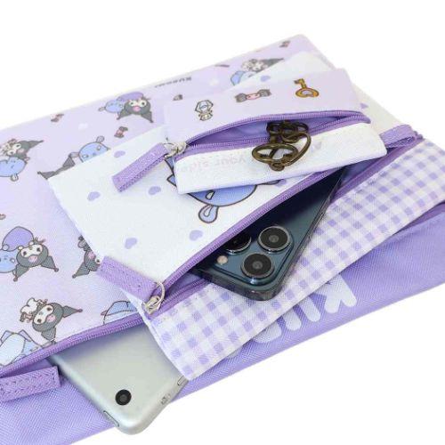 SANRIO© Checker Pouch Set 3in1 (Japan Edition)