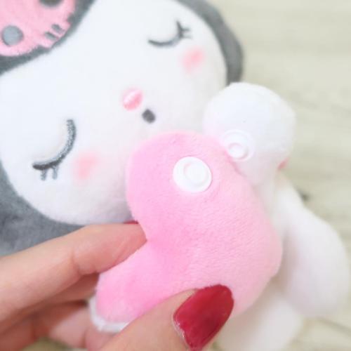 SANRIO© Sleeping with Heart Plush Pouch (Japan Edition)