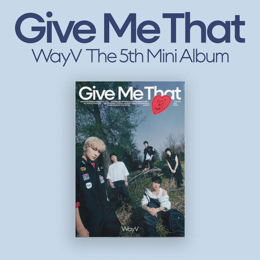 WAYV 5TH MINI ALBUM - GIVE ME THAT (PHOTOBOOK VERSION)