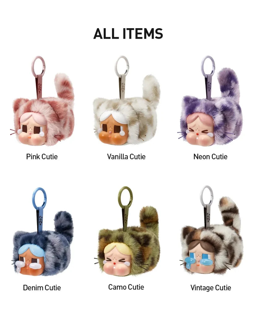 POP MART Authentic CRYBABY Wild But Cutie Vinyl Plush Pendant Mystery Box (1 Piece)