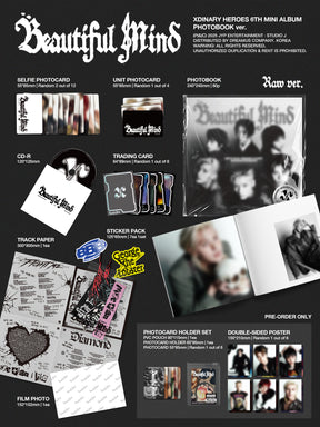 XDINARY HEROES 6TH MINI ALBUM - BEAUTIFUL MIND