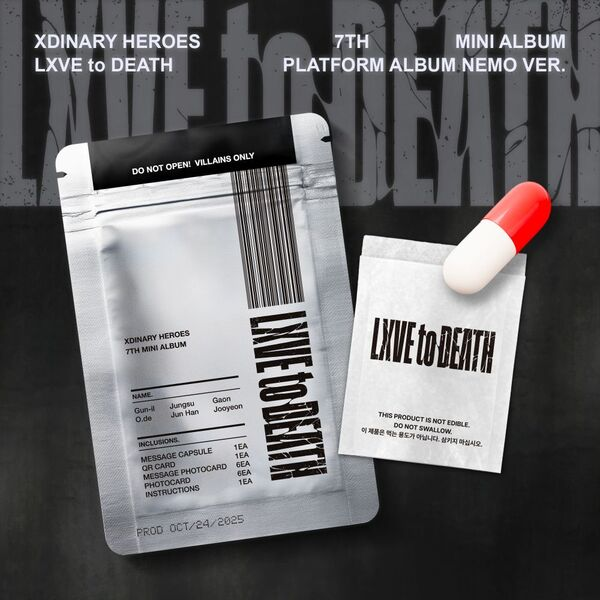XDINARY HEROES - 7TH MINI ALBUM (LXVE TO DEATH) (PLATFORM VER)
