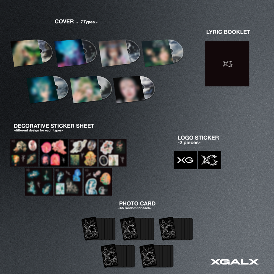 XG 2ND MINI ALBUM - AWE (SOLO VERSION)