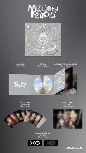 XG - MILLION PLACES (DIGIPACK ALBUM)