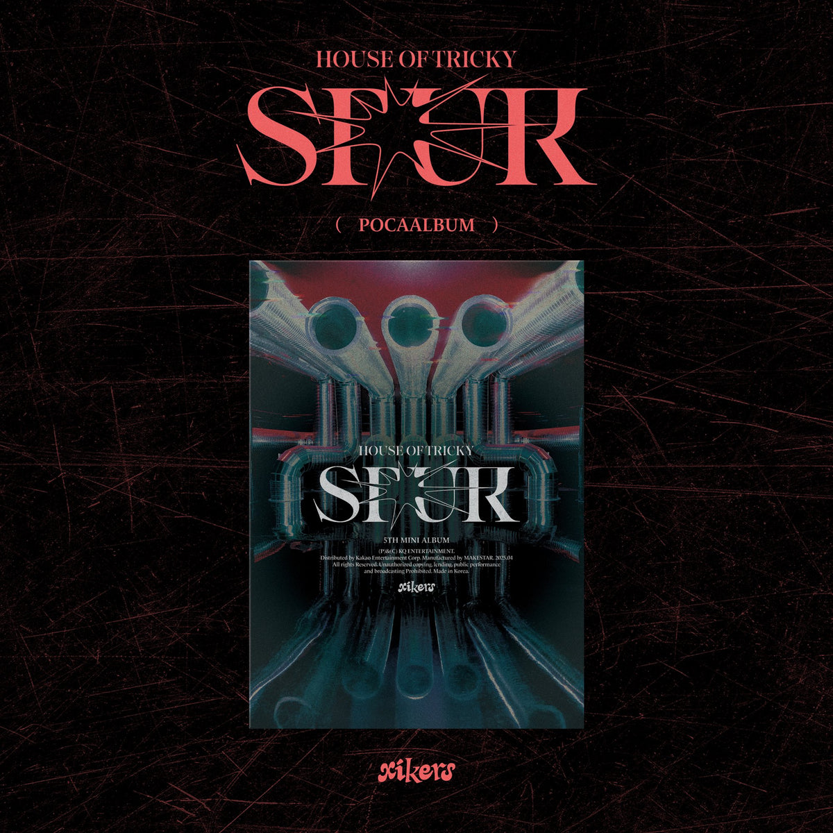XIKERS 5TH MINI ALBUM - HOUSE OF TRICKY : SPUR (POCAALBUM)