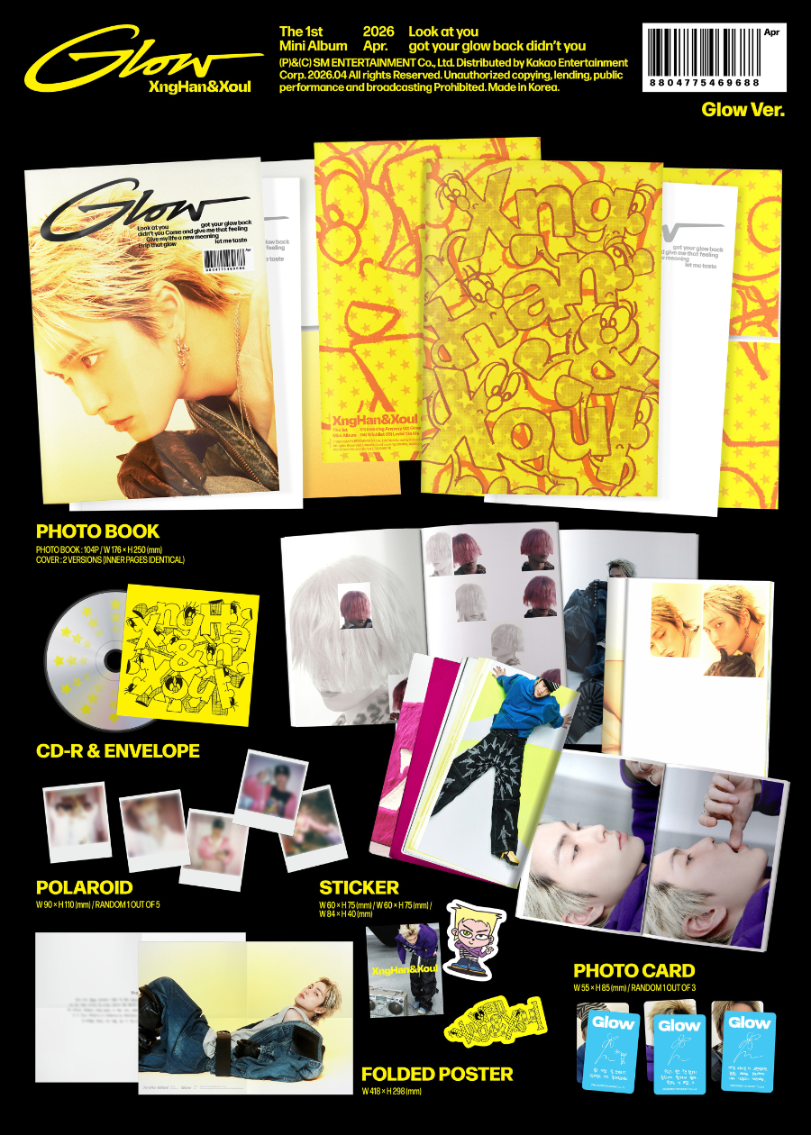 XNGHAN&XOUL 1ST MINI ALBUM - GLOW