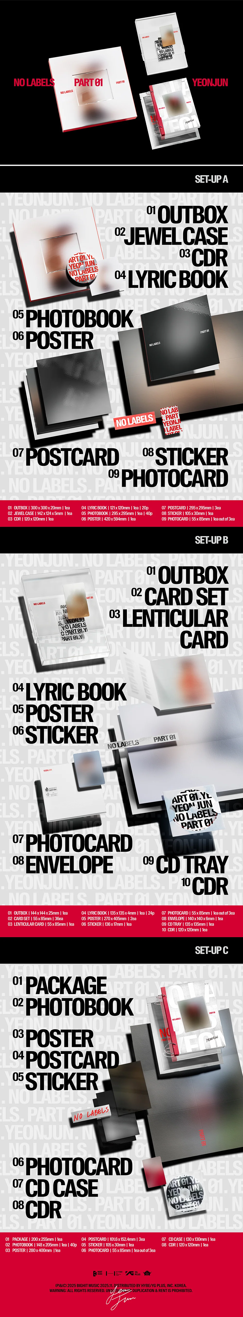 YEONJUN (TXT) - NO LABELS: PART 01