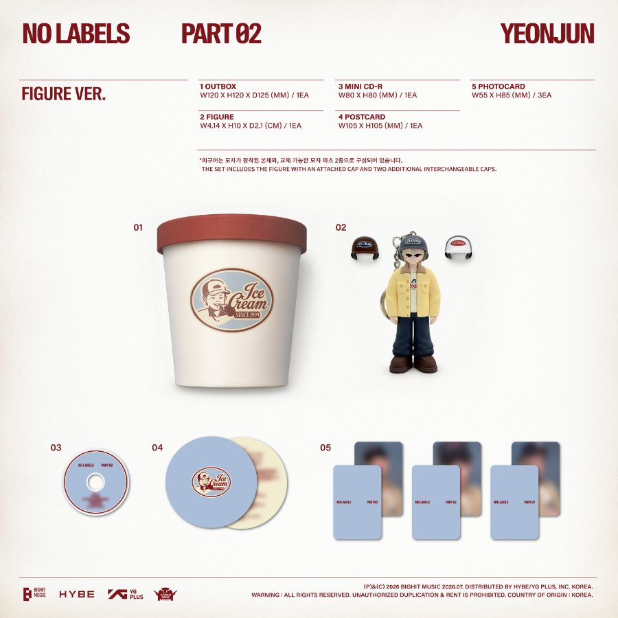 YEONJUN - NO LABELS: PART 02 (FIGURE VER.)