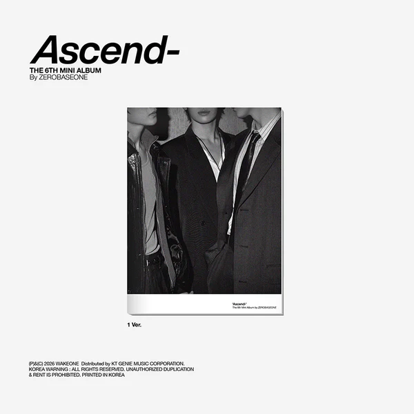 ZEROBASEONE THE 6TH MINI ALBUM - ASCEND-