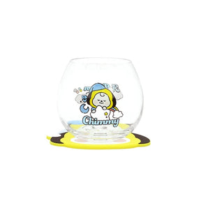 BT21© Glass Cup + Coaster (Japan Edition)