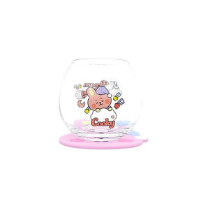 BT21© Glass Cup + Coaster (Japan Edition)