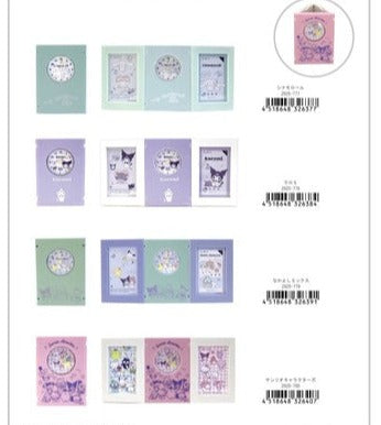 SANRIO© Clock with Pen Holder & 2 Photo Frames (Japan Edition)
