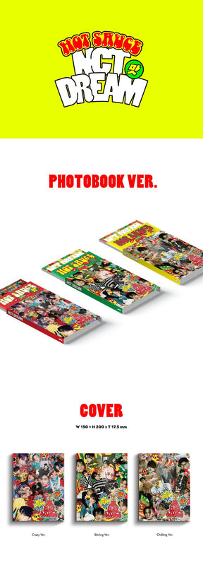 NCT DREAM VOL. 1 - HOT SAUCE (PHOTOBOOK VERSION)