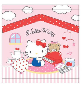 SANRIO© Hello Kitty Piano Face Towel (Japan Edition)