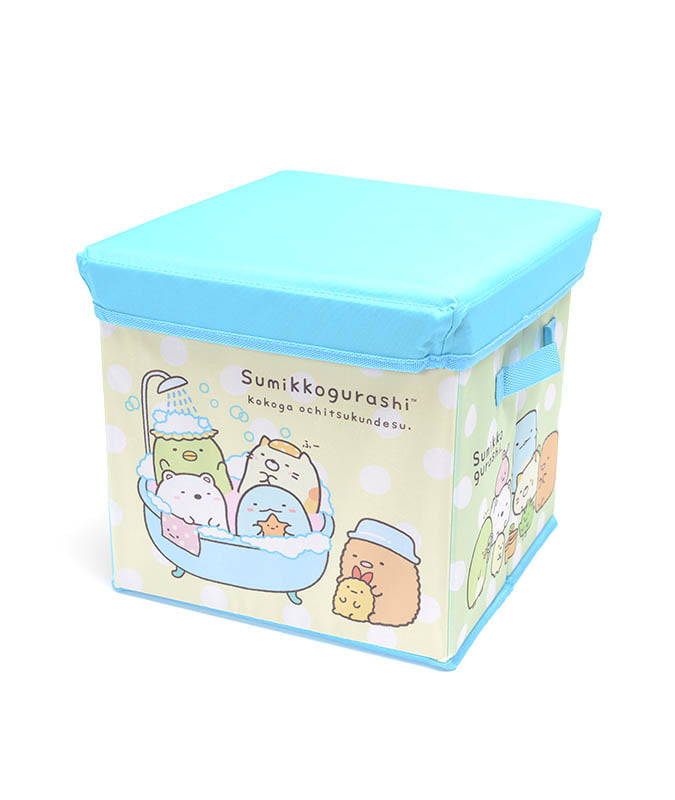SUMIKKO GURASHI© Characters Folding Box Seat with Storage (Japan Edition)
