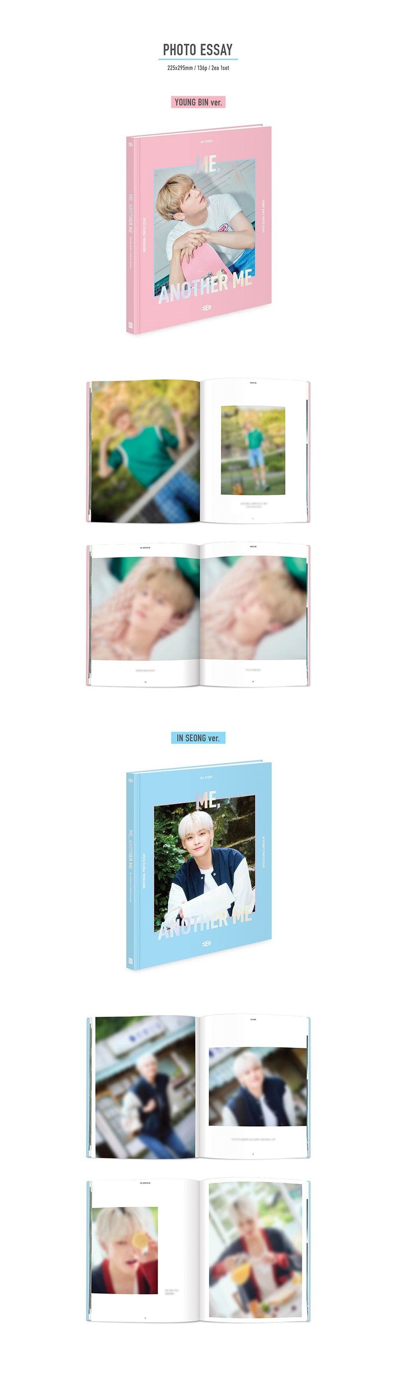 SF9 - Young Bin & In Seong Photo Essay [Me, Another Me]