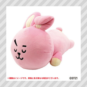 BT21© Characters Sleeping Fluffy Arm Pillow Plush (Japan Edition)