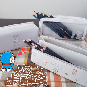 DISNEY©/DORAEMON© Large Capacity Pencil Case (Japan Edition)