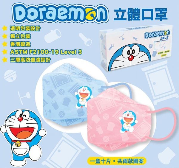DORAEMON© Q10 Mask (Hong Kong Edition)