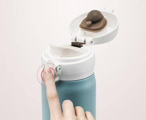 Blue Thermos Set