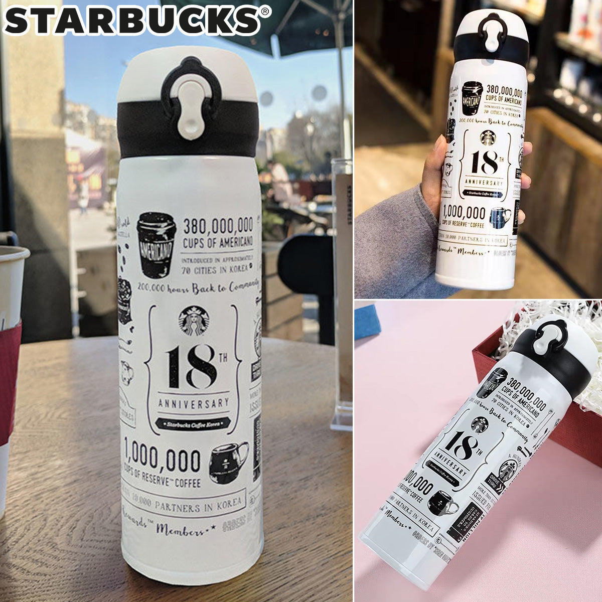 STARBUCKS© 18th Thermo Bottle 500ml