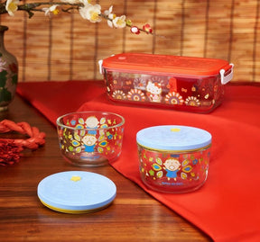 SANRIO© 7-Eleven Rectangle / Round Lunch Box (Hong Kong Edition)