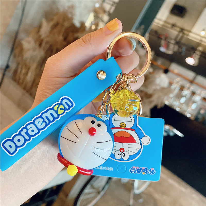 DORAEMON Bell Head Key Holder