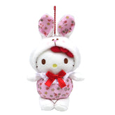 SANRIO© Floral Rabbit Hanging Plush (Japan Edition)