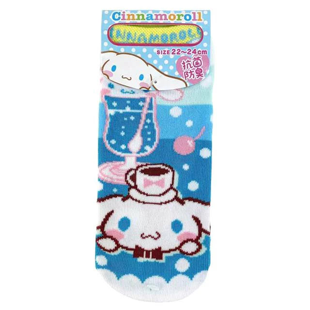 SANRIO© Bubble Drink Anklet Socks 7 Styles (Japan Edition)