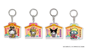 SANRIO© Acrylic Lucky Key Holder (Japan Edition)