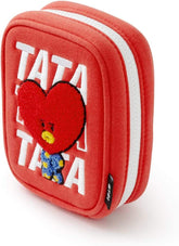 BT21© Tata Red/White Cable Pouch
