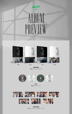 GOT7 MINI ALBUM - CALL MY NAME