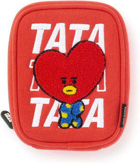BT21© Tata Red/White Cable Pouch