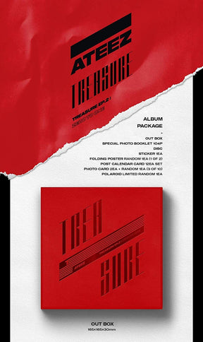 ATEEZ MINI ALBUM VOL. 2 - TREASURE EP.2 : ZERO TO ONE