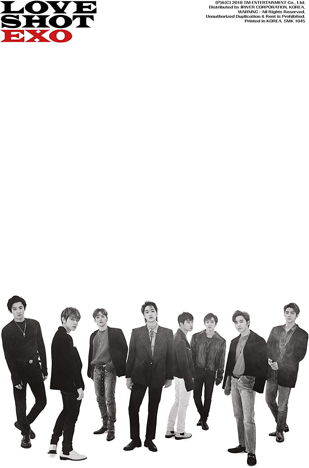 EXO VOL. 5 REPACKAGE - LOVE SHOT