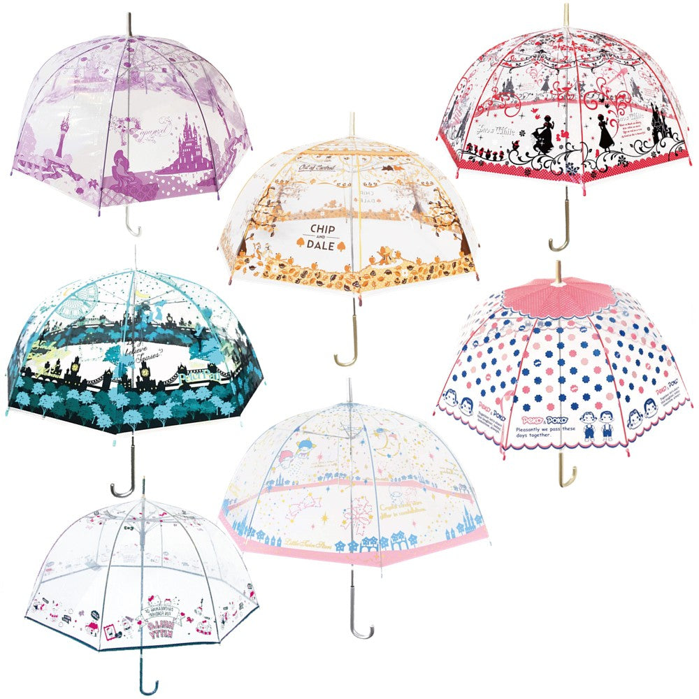 DISNEY© & SANRIO© Vinyl Umbrella