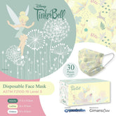 DISNEY© TinkerBell X Gimans Care x LeveL 3 Mask (30 Packs) (Hong Kong Edition)