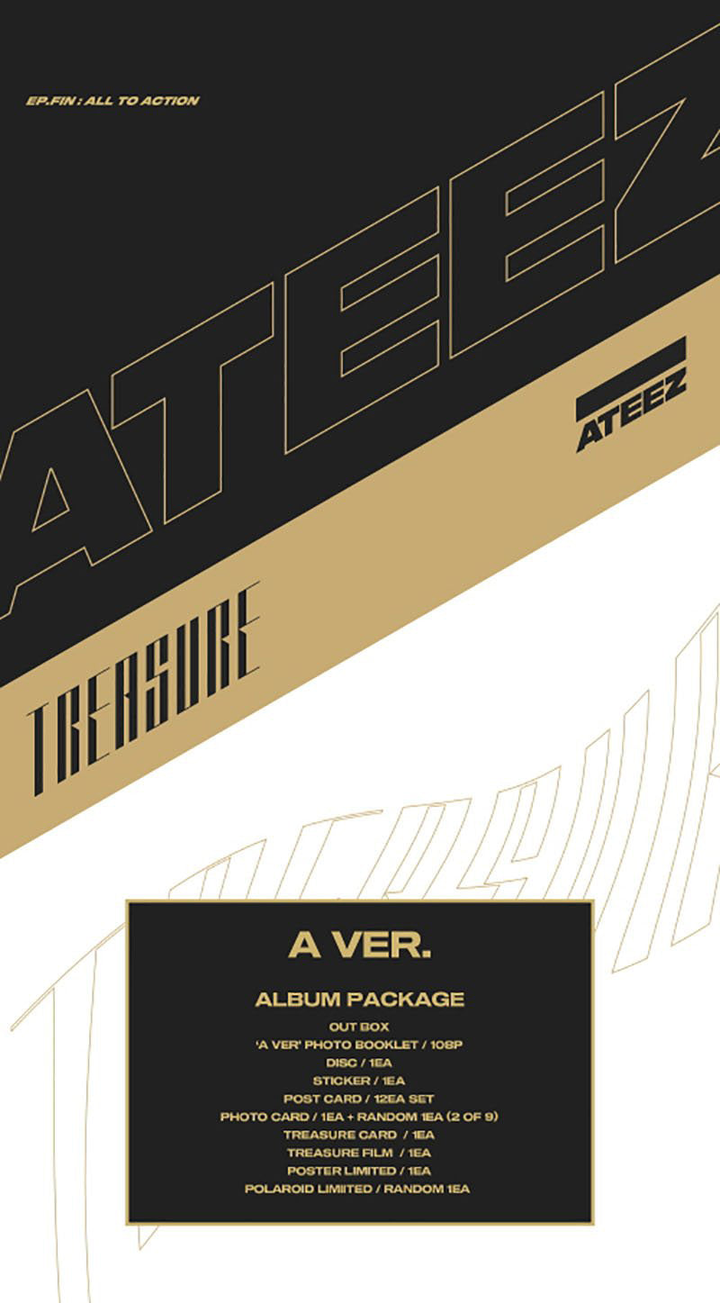 ATEEZ VOL. 1 - TREASURE EP.FIN : ALL TO ACTION