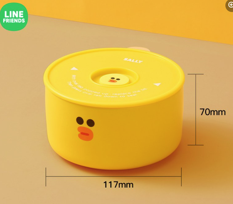 LINE FRIENDS© Sally / Cony Food Container 3 Size