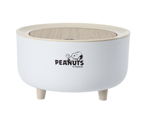 PEANUT SNOOPY© Japanese log style Desktop Trash Bin