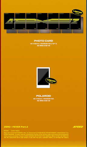 ATEEZ Mini Album Vol. 6 - ZERO: FEVER Part.2 - Broadcast Entertainment & Fantasia