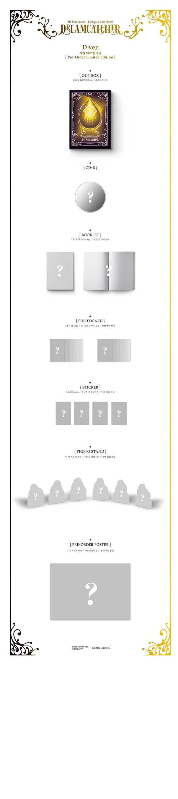 DREAMCATCHER MINI ALBUM VOL. 5 - DYSTOPIA : LOSE MYSELF