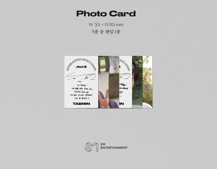 SHINEE : TAE MIN VOL. 3 - NEVER GONNA DANCE AGAIN : ACT 2