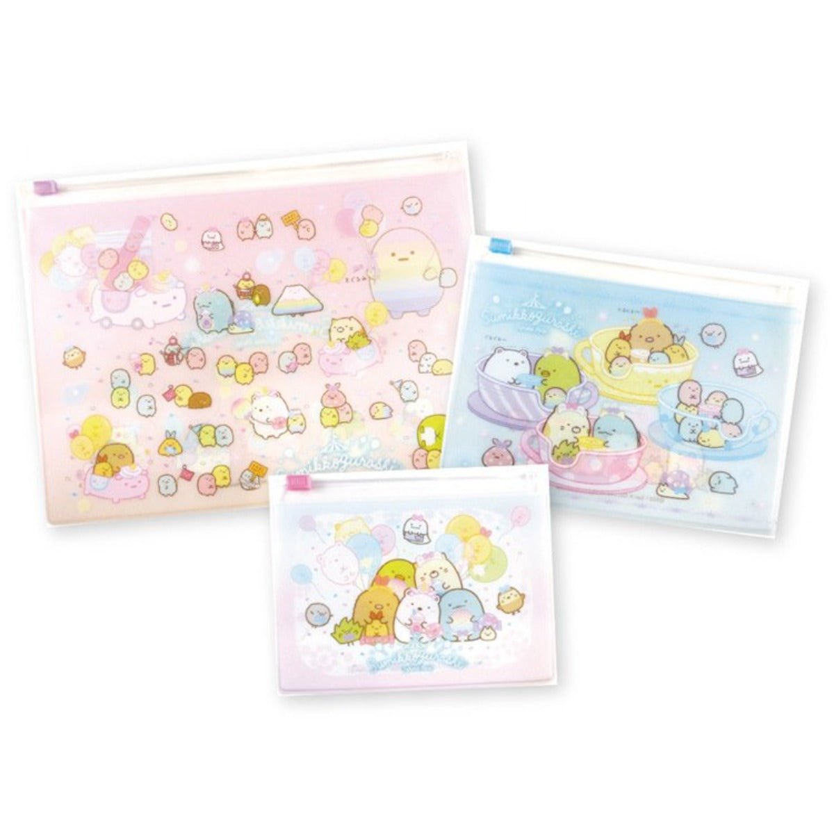 SUMIKKO GURASHI© Vinyl Pouch 3in1 Set