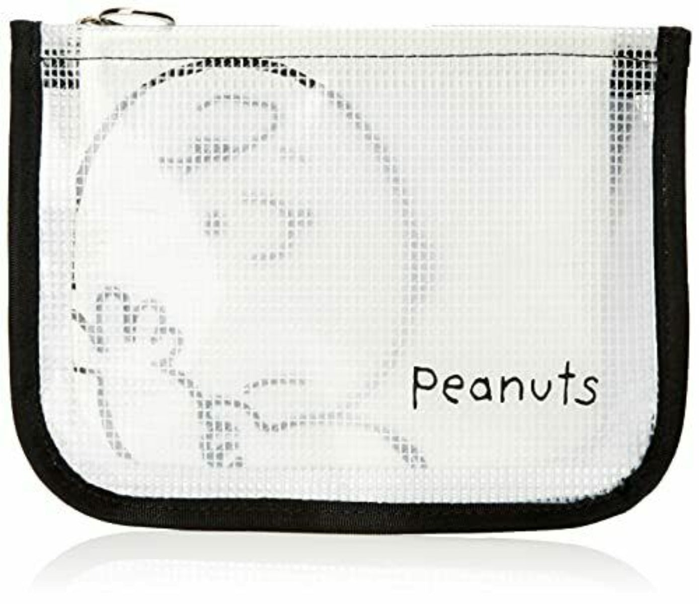 PEANUT SNOOPY© Clear Layer White Pouch